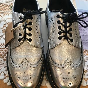 Dr. Martens AirWair Metallic Oxford Shoes